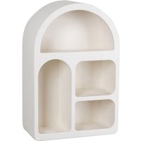 Signes Grimalt Hilfsmöbel Wandregale Weißes Regal - 60x40x20cm - Blanco von SIGNES GRIMALT