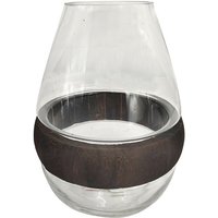 Jarrón Jarrones und Portavelas Transparente Vase - 25x18x18cm - Signes Grimalt von SIGNES GRIMALT