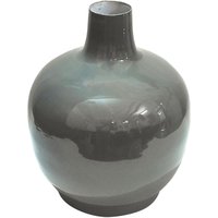 Signes Grimalt - Jarrón Metal Jarrones und Portavelas Schwarze Vase - 21x17x17cm - Negro von SIGNES GRIMALT