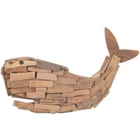 Signes Grimalt - Kleine Wal-Wanddekoration aus Holz für die Innendekoration, originelles und modernes Accessoire für das Zuhause Signes Grimalt - Kleine Wal-Wanddekoration aus Holz für die Innendekoration, originelles und modernes Accessoire für das Zuhause von SIGNES GRIMALT