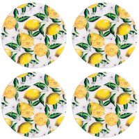 Signes Grimalt Lemones 4 u pesavasos Runde Gelb - 1x10x10 cm von SIGNES GRIMALT