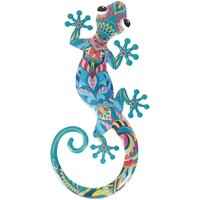 Lizard Garden Blaue Eidechsenfigur – 24 x 12 x 1 cm - Signes Grimalt von SIGNES GRIMALT