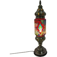Mosaic Lamps Schwarze Tischlampe - 42x12x12cm - Signes Grimalt Mosaic Lamps Schwarze Tischlampe - 42x12x12cm - Signes Grimalt von SIGNES GRIMALT