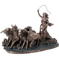 Signes Grimalt - Norse Göttin der Aussaat von Bronze Graue Göttinnenfigur – 17 x 29 x 13 cm - Gris von SIGNES GRIMALT