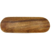 Signes Grimalt - Ovales Utensilientablett Ovales braunes Tablett – 3 x 31 x 10 cm Signes Grimalt - Ovales Utensilientablett Ovales braunes Tablett – 3 x 31 x 10 cm von SIGNES GRIMALT