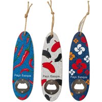 Signes Grimalt Surf 3U Flaschenöffner Blau – Zubehör für Weinliebhaber – 20x6x1cm Signes Grimalt Surf 3U Flaschenöffner Blau – Zubehör für Weinliebhaber – 20x6x1cm von SIGNES GRIMALT