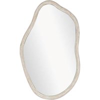 Vintage asymmetrischer rustikaler Holzspiegel – 95 x 58 x 4 cm - Signes Grimalt von SIGNES GRIMALT