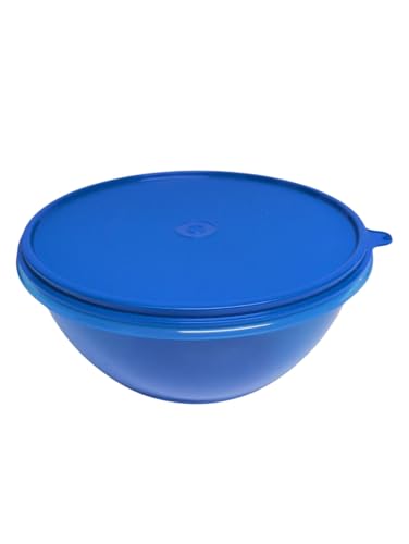 SIGNORA WARE Sommer Drops Schüssel mit Deckel Hängedeckel auslaufsicher Hitparade Frischedrops Frischhaltedose (blau 1800ml) von SIGNORA WARE