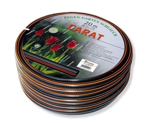 Gartenschlauch 1/2 Zoll schwarz CARAT 50m von SIGO