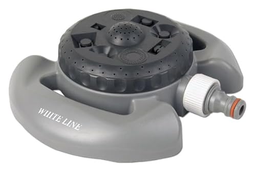 WhiteLine 8-Funktionen Rasensprenger Sprinkler Regner Bewässerung Regner WhiteLine 8-Funktionen Rasensprenger Sprinkler Regner Bewässerung Regner von SIGO