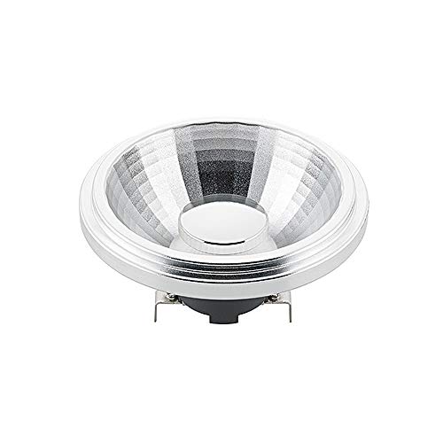 Blendfreie LED Reflektorlampe AR111 ARGENT DIM, 12V, Ø 11.1cm / L 5.5cm, G53, 12W 2700K 800lm 10° CRI>92, dimmbar von SIGOR