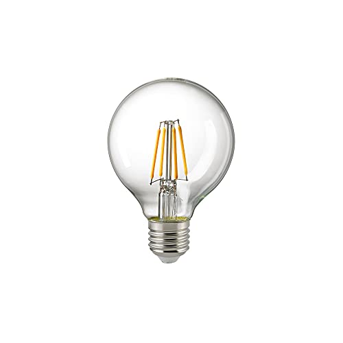 SIGOR LED Filament-Globelampe G80, E27, 7W 2700K 806lm 300°, CRi> 90, dimmbar, klar SIGOR LED Filament-Globelampe G80, E27, 7W 2700K 806lm 300°, CRi> 90, dimmbar, klar von SIGOR