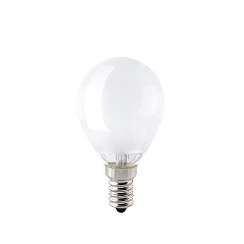 SIGOR LED Filamentlampe Kugel, 4,5W, E14, 470lm, 2700-2200K, Dim-To-Warm, matt von SIGOR