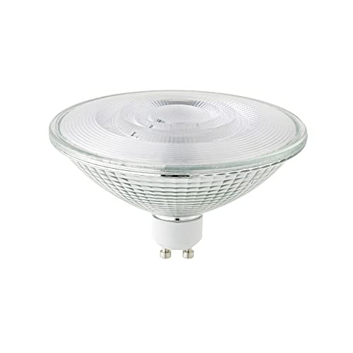 SIGOR LED Leuchtmittel LUXAR GLAS, 15W, ES111, GU10, 1100lm, 25°, 2700K, dimmbar von SIGOR