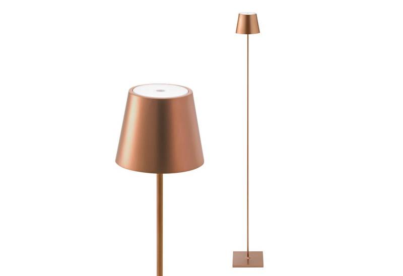 SIGOR LED Stehlampe Sigor Nuindie kabellose Akku-Stehleuchte, LED fest integriert, Warmweiß, Extra Warmweiß, Leselampe von SIGOR
