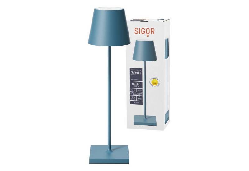 SIGOR LED Tischleuchte Akku-Tischleuchte, Dimmbar, 1 LED Platine, 2.700 K / 2.200 K von SIGOR