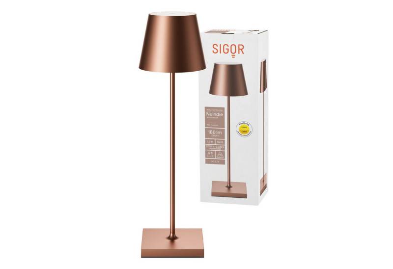 SIGOR LED Tischleuchte Akku-Tischleuchte, Dimmbar, LED fest integriert, 2700/2200 K SIGOR LED Tischleuchte Akku-Tischleuchte, Dimmbar, LED fest integriert, 2700/2200 K von SIGOR