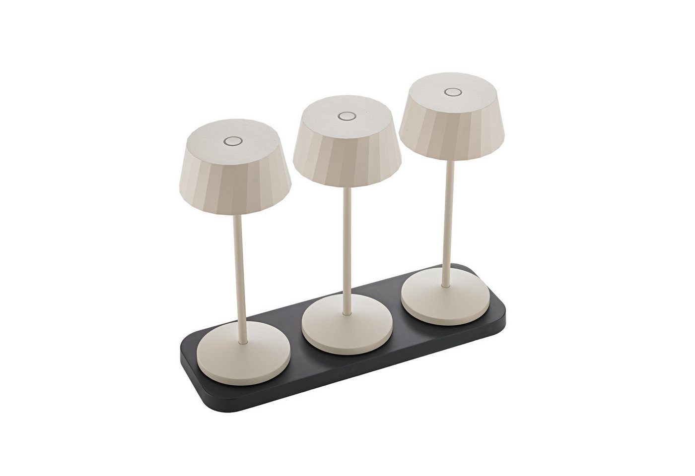 SIGOR LED Tischleuchte Akku-Tischleuchte, LED fest integriert, 2.700 K / 2.200 K von SIGOR