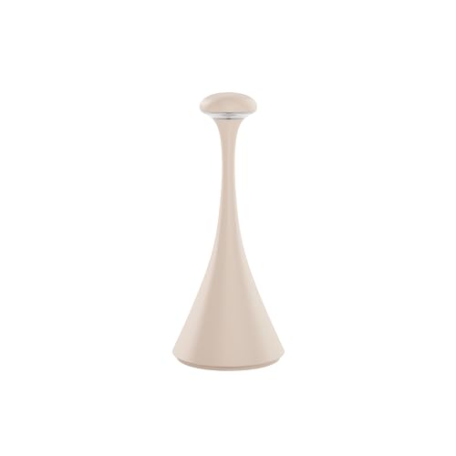 SIGOR Nudrop mini - Dimmbare kleine LED Akku-Tischlampe Indoor & Outdoor, Höhe 21 cm, aufladbar mit easy-connect puk, 7 h Leuchtdauer, dünenbeige SIGOR Nudrop mini - Dimmbare kleine LED Akku-Tischlampe Indoor & Outdoor, Höhe 21 cm, aufladbar mit easy-connect puk, 7 h Leuchtdauer, dünenbeige von SIGOR
