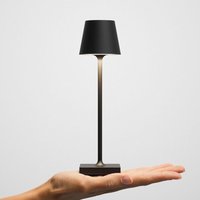 Sigor LED Akku Tischleuchte Nuindie Pocket in Nachtschwarz 1,4W - black von SIGOR