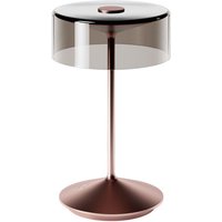 Sigor LED Akku Tischleuchte Numotion in Roségold und - brown von SIGOR