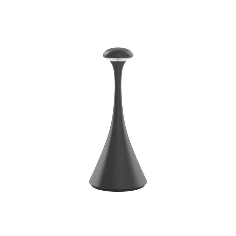 Sigor Nudrop mini graphitgrau Akku-Tischleuchte von SIGOR