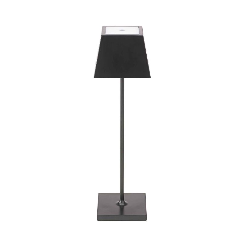 Sigor Nuindie 37 schwarz eckig Akku Tischleuchte LED Sigor Nuindie 37 schwarz eckig Akku Tischleuchte LED von SIGOR