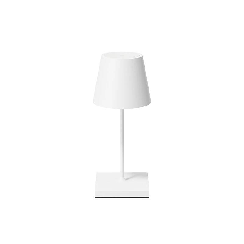 Sigor Nuindie mini 25 USB-C schneeweiß rund Akku-Tischleuchte LED von SIGOR