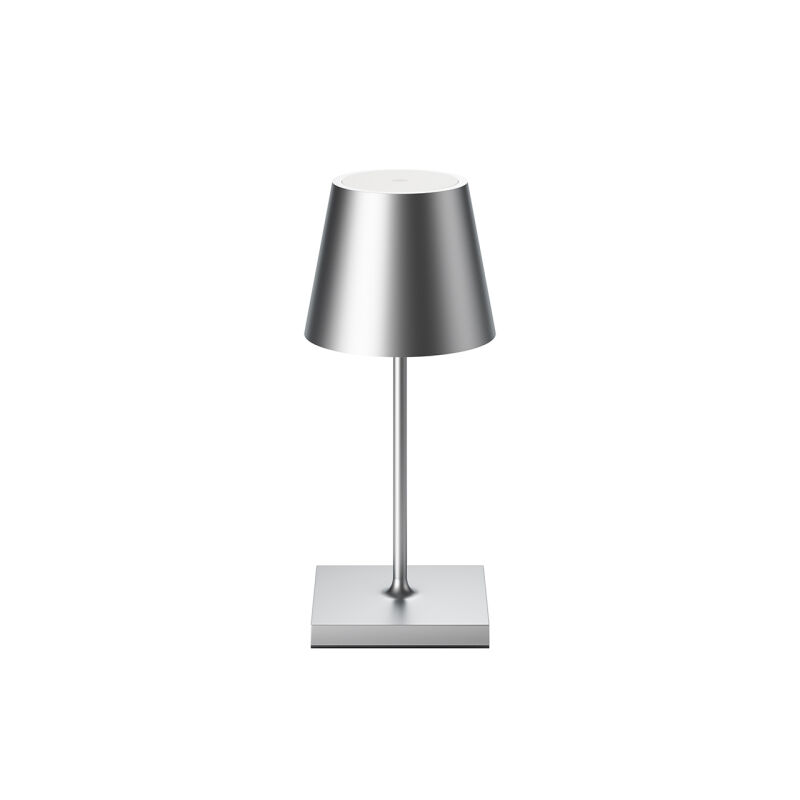 Sigor Nuindie mini 25 USB-C silber rund Akku-Tischleuchte LED Sigor Nuindie mini 25 USB-C silber rund Akku-Tischleuchte LED von SIGOR