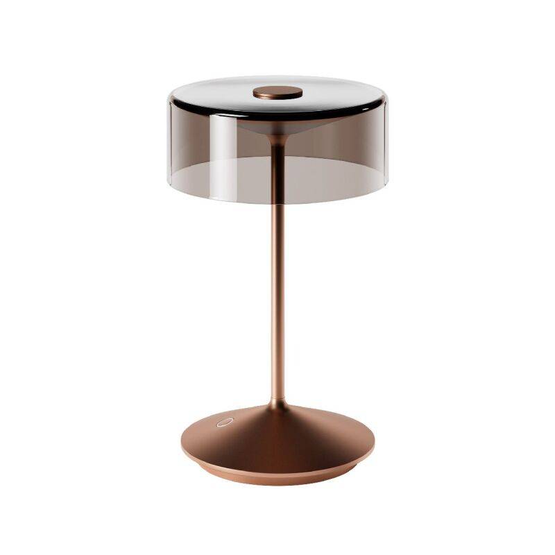 Sigor Numotion 265 bronze Akku Glas Tischleuchte LED von SIGOR