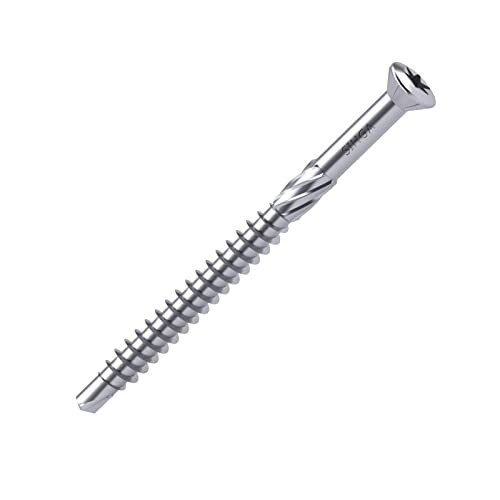 F-BohrFix® SC beschichtet SC 1 Holz Fassadenschraube (3,2 x 50 mm, 500) von SIHGA