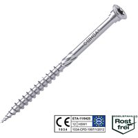 Sihga - L-GoFix® ms Edelstahl Holzbauschraube 4,5 x 50 mm 400 Stück von SIHGA