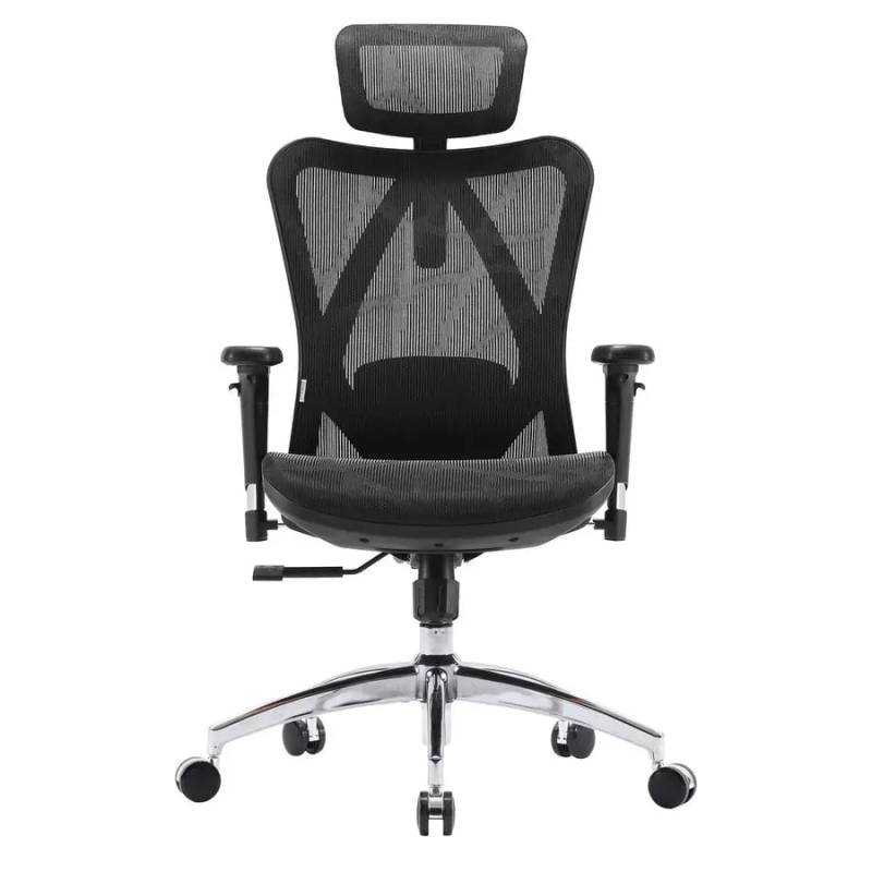 B-Ware Sihoo Bürostuhl Drehstuhl Stuhl M57 M111 Netzstoff Schreibtischstuhl Schwarz von SIHOO