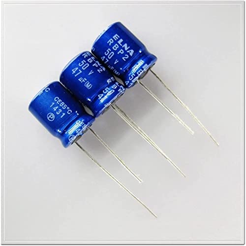 Kondensator-Kit 20PCS/100PCS 47uF 50V 50V47UF Unpolare Elektrolytkondensator-Kondensatoren von SIHUIEZPI