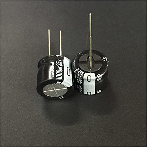 Kondensator-Set, 5 Stück/50 Stück, 1000 uF, 35 V, 18 x 16 mm, extrem niedrige Impedanz, 35 V, 1000 uF, Aluminium-Elektrolytkondensatoren(Size:One Size) von SIHUIEZPI