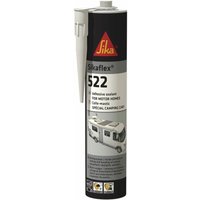 Sikaflex - 522 stp Kleber - Wohnwagen Dichtmasse ideal zum Abdichten von Alu, Stahl & Kunststoff 300ml schwarz von SIKAFLEX