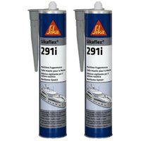 Sika - 2er-Set flex 291i Seeversiegelungen - Grau - 300ml - Gris von SIKA