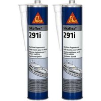 2er-Set Sika Sika flex 291i Seeversiegelungen - Weiß - 300ml von SIKA