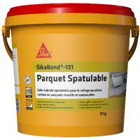 Sika - Elastischer Klebstoff Bond-151 Parkett Spachtelmasse - 17kg - Marron von SIKA