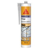 Elastischer Silikondichtstoff Sika Sika seal-162 Verglasung - Transluzent - 300ml Elastischer Silikondichtstoff Sika Sika seal-162 Verglasung - Transluzent - 300ml von SIKA