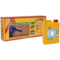 Kit Sika Anti-Feuchtigkeit - InjectoCream 20m - Imper Wand 2L - Blanc von SIKA