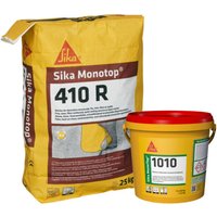 Sika - Pack Mörtel und Reparatur MonoTop 1010 3,2kg Monotop 410R 25kg von SIKA