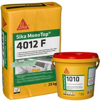 Sika - Pack Ökologischer Mörtel und Reparatur MonoTop 1010 3,2kg Monotop 4012F 25kg von SIKA