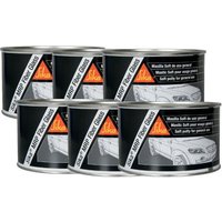 Set von 6 Glasfaserspachteln für Blech Sika mrp Glass Fiber - Grau - 2kg - Gris von SIKA