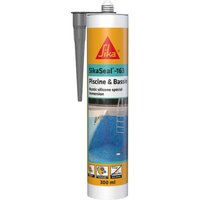 Silikonkitt Sika Sika seal - 163 Pool & Teich - Grau - 300ml - Gris von SIKA