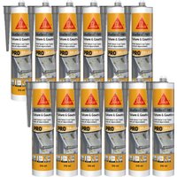 Sika - seal-189 Dach- & Rinnendichtstoff - Grau - 310ml - Gris von SIKA