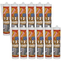 Sika - sil Bau-Silikondichtmasse 12er-Set - Transparent - 300ml Sika - sil Bau-Silikondichtmasse 12er-Set - Transparent - 300ml von SIKA