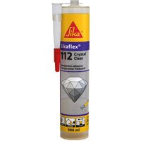 Spachtelmasse Sika flex 112 kristallklar C47/12 290 gr transparent - 560081 von SIKA