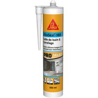 Sika - Silikonkitt seal-180 Bad & Fliesen - Weiß - 300ml von SIKA