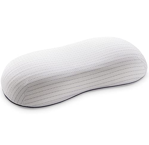 SIKAINI Memory Foam Kissen Höhenverstellbar Kopfkissen Orthopädisches Nackenkissen Sanft Schlafkissen von SIKAINI